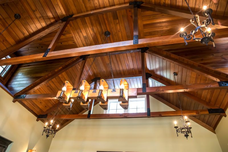 Interior with Exposed Beams