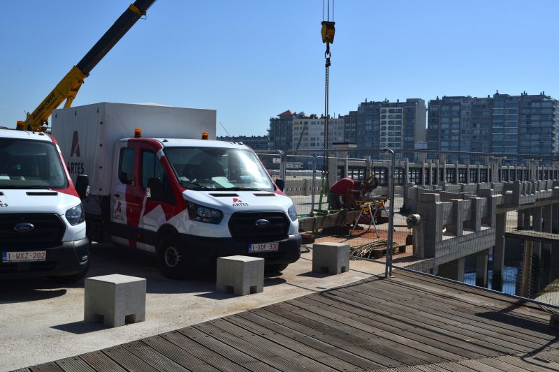 Ceiling Beam Installation